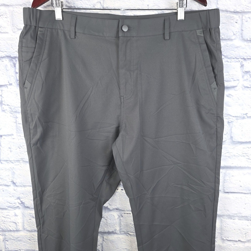 Jack Archer Men‎ Jetsetter Pants Charcoal Gray Performance Tech Chino Size 38X29